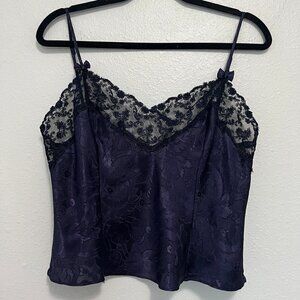 Victoria Secret Vintage Gold Label Lace Strappy Cami